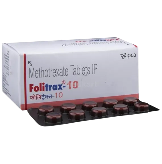folitrax 10mg tablet 10's